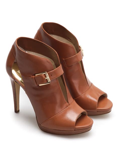 michael kors leather boot|Michael Kors isabella ankle boot.